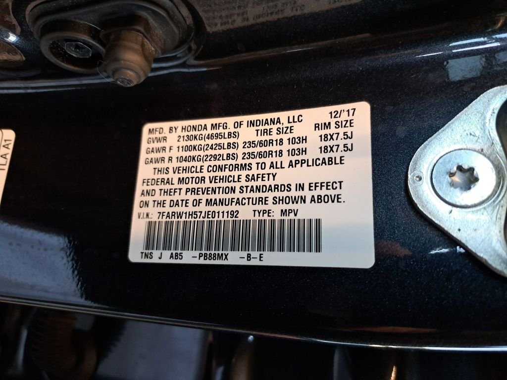 Used 2018 Black Honda EX image 38