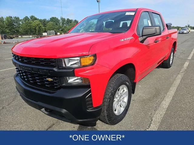 Used 2022 Red Chevrolet Work Truck image 2