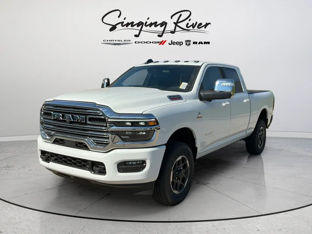 New 2027 Bright White Clearcoat RAM Laramie image 3