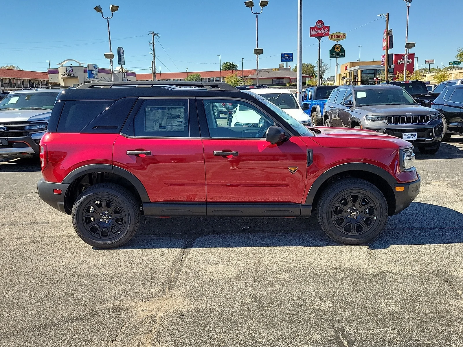 New 2026 Ruby Red Metallic Tinted Clearcoat Ford Badlands&reg; image 5