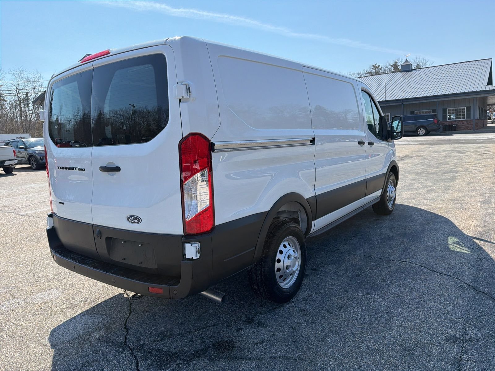 New 2026 Oxford White Ford Cargo Van image 8
