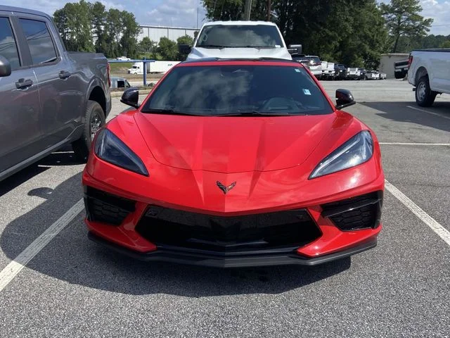 Certified Used 2024 Red Chevrolet Stingray image 2