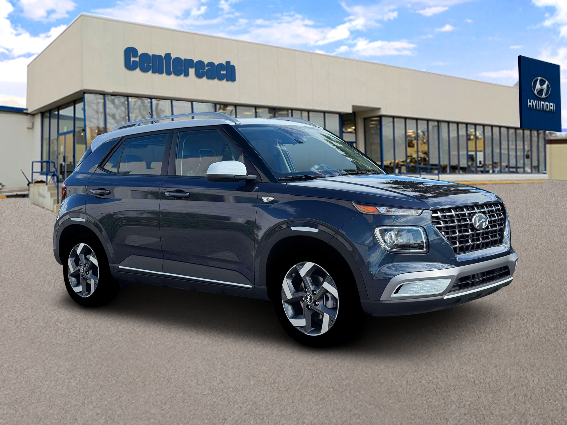 New 2026 Denim w/White Roof Hyundai SEL w/Two-Tone Roof image 10
