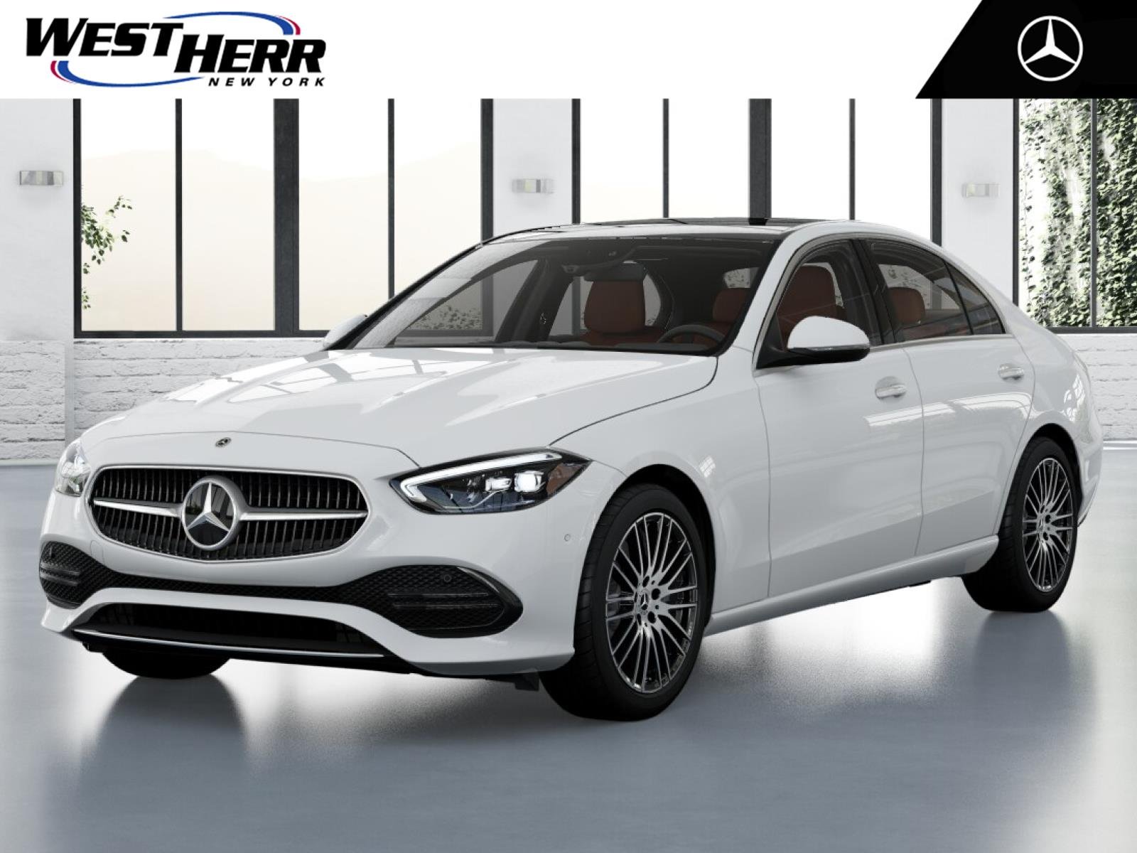 New 2026 Polar White Mercedes-Benz C 300 image 1