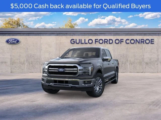New 2026 Agate Black Metallic Ford Lariat image 2
