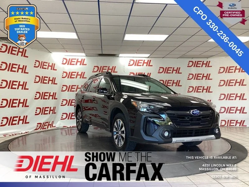 Certified Used 2025 Black Subaru Limited image 1