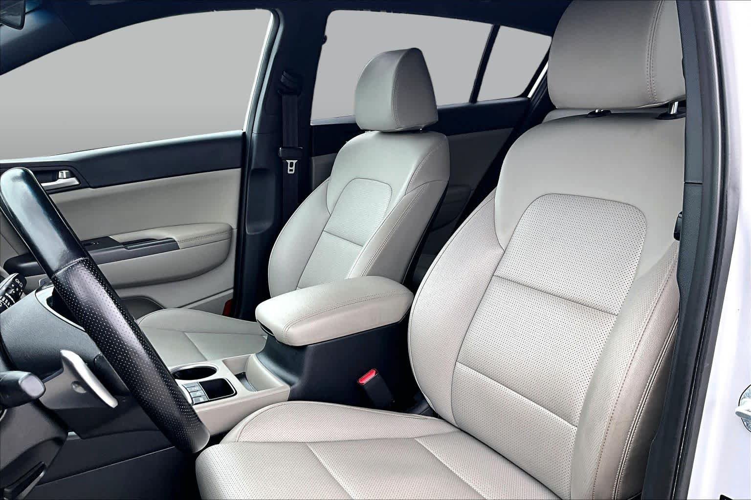 Used 2021 Sparkling Silver Kia S image 8