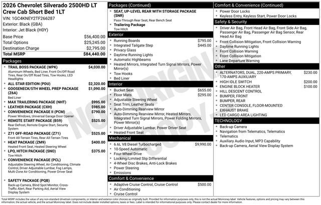 Certified Used 2026 Black Chevrolet LT image 28