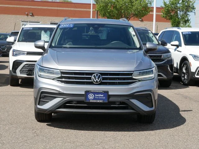 Certified 2022 Volkswagen Tiguan SE with VIN 3VV2B7AX4NM143269 for sale in Inver Grove Heights, Minnesota