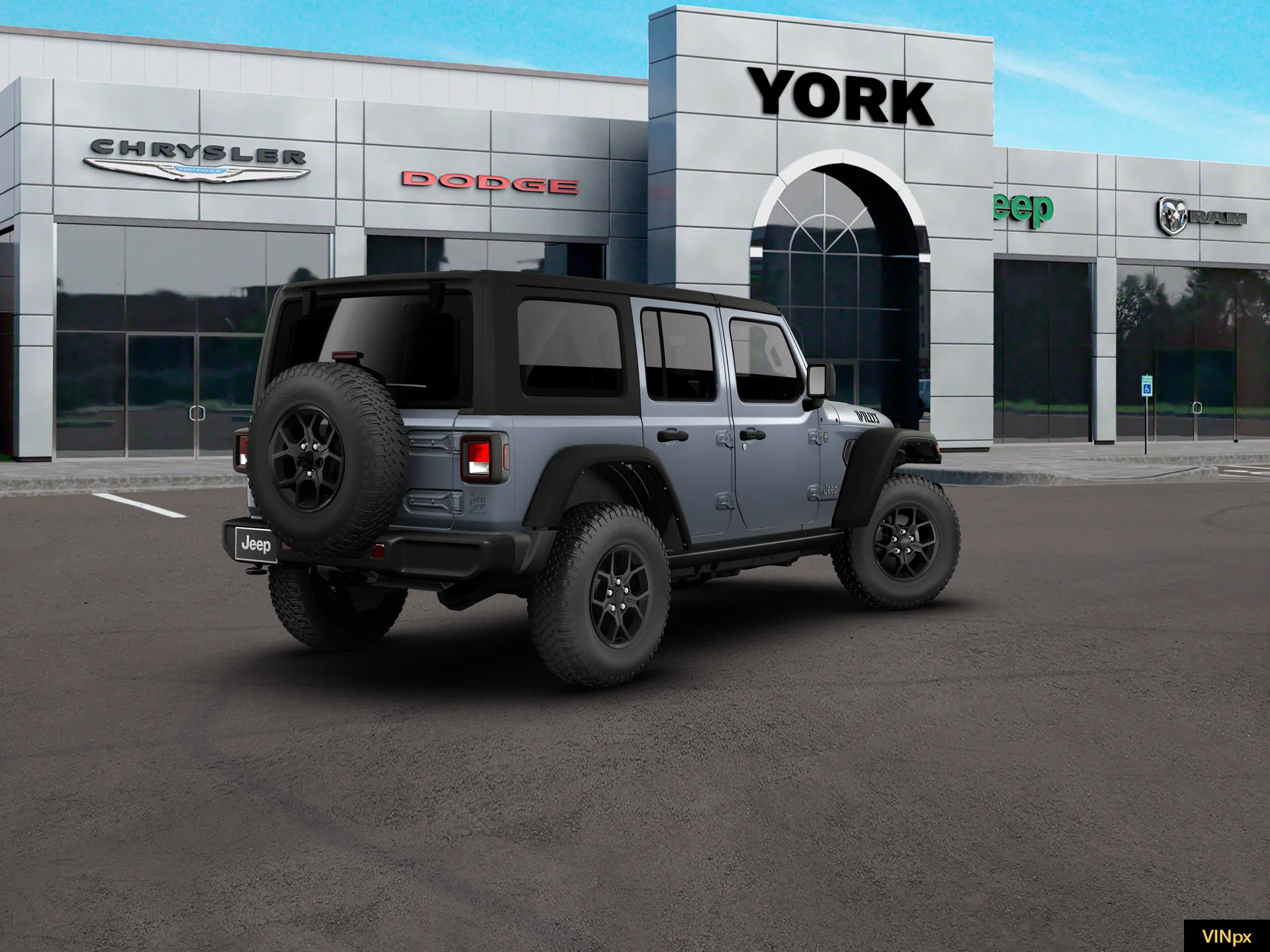 New 2026 Anvil Clearcoat Jeep Willys image 7