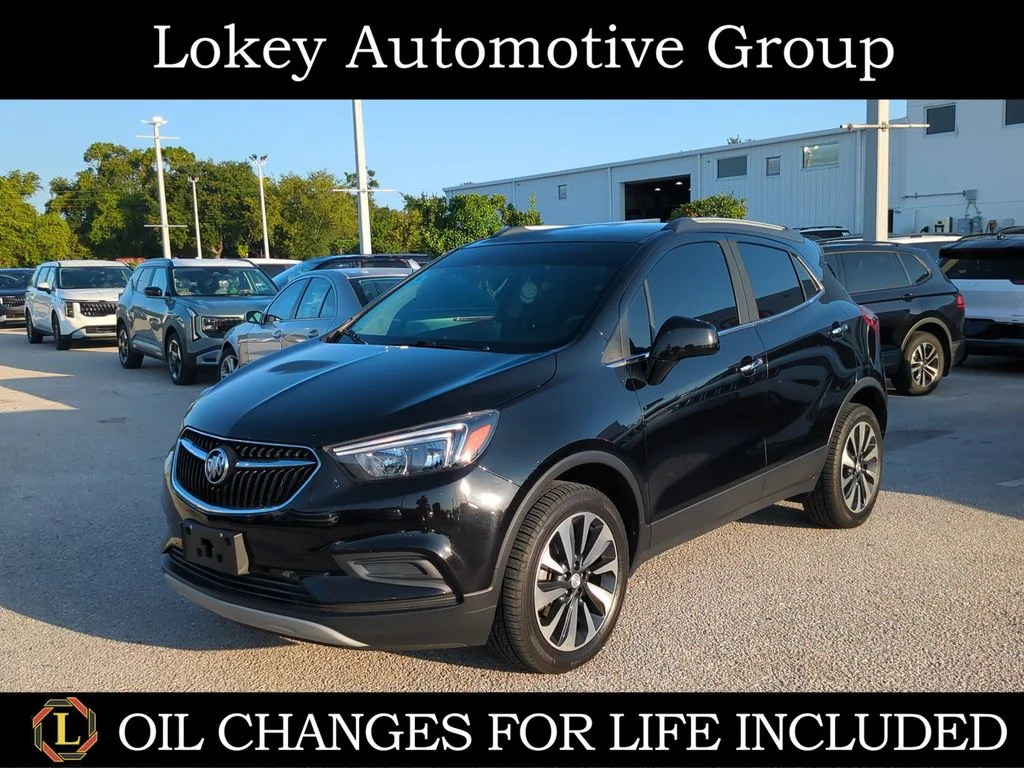 Used 2021 Black Buick Preferred image 1