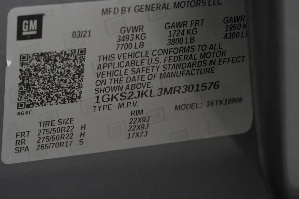 Used 2021 SATIN STEEL METALLIC GMC Denali image 48