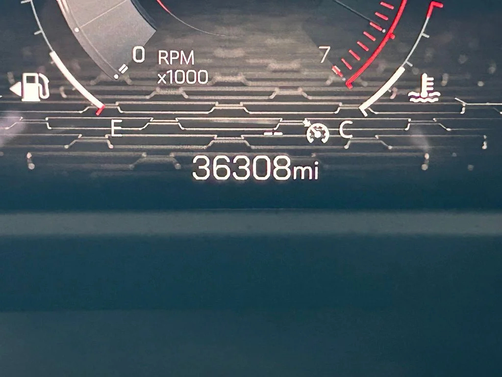 Used 2024 Ebony Twilight Metallic GMC Elevation image 34