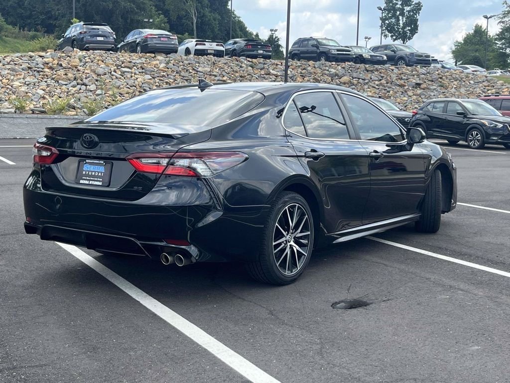 Used 2023 Black Toyota SE image 3
