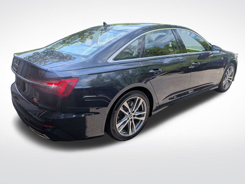 Used 2021 Blue Audi 3.0T Premium Plus image 3