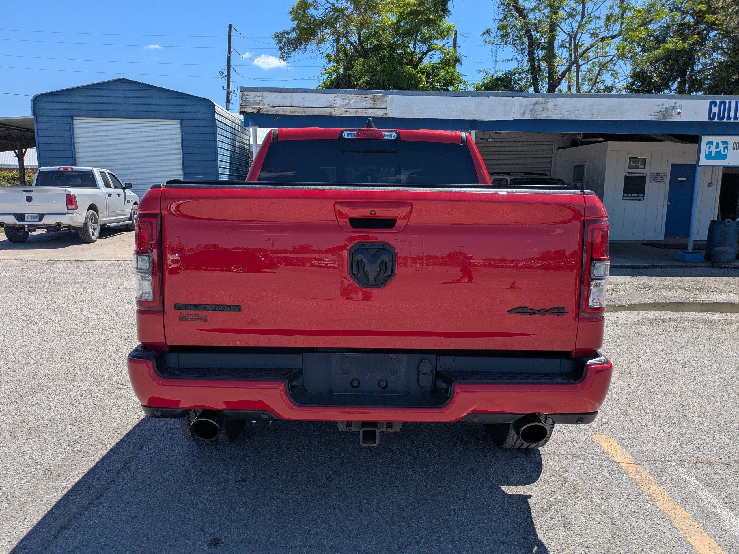 Used 2022 Flame Red Clearcoat Ram Big Horn image 5