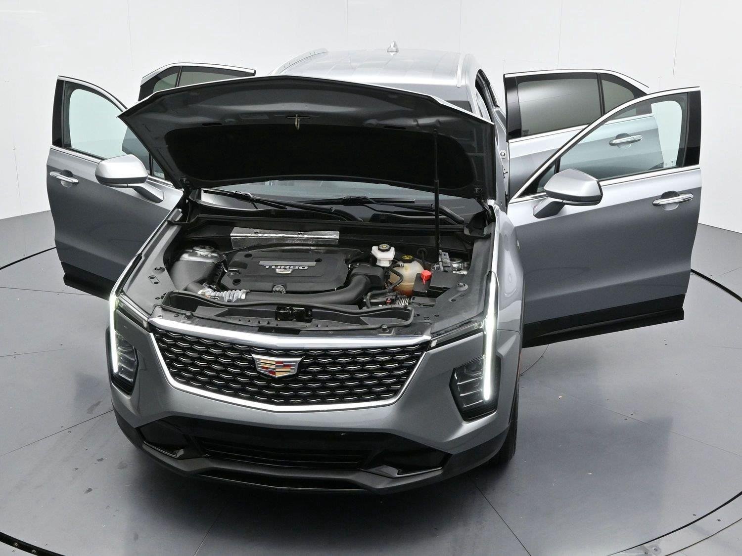 Used 2024 Argent Silver Metallic Cadillac Premium Luxury image 36