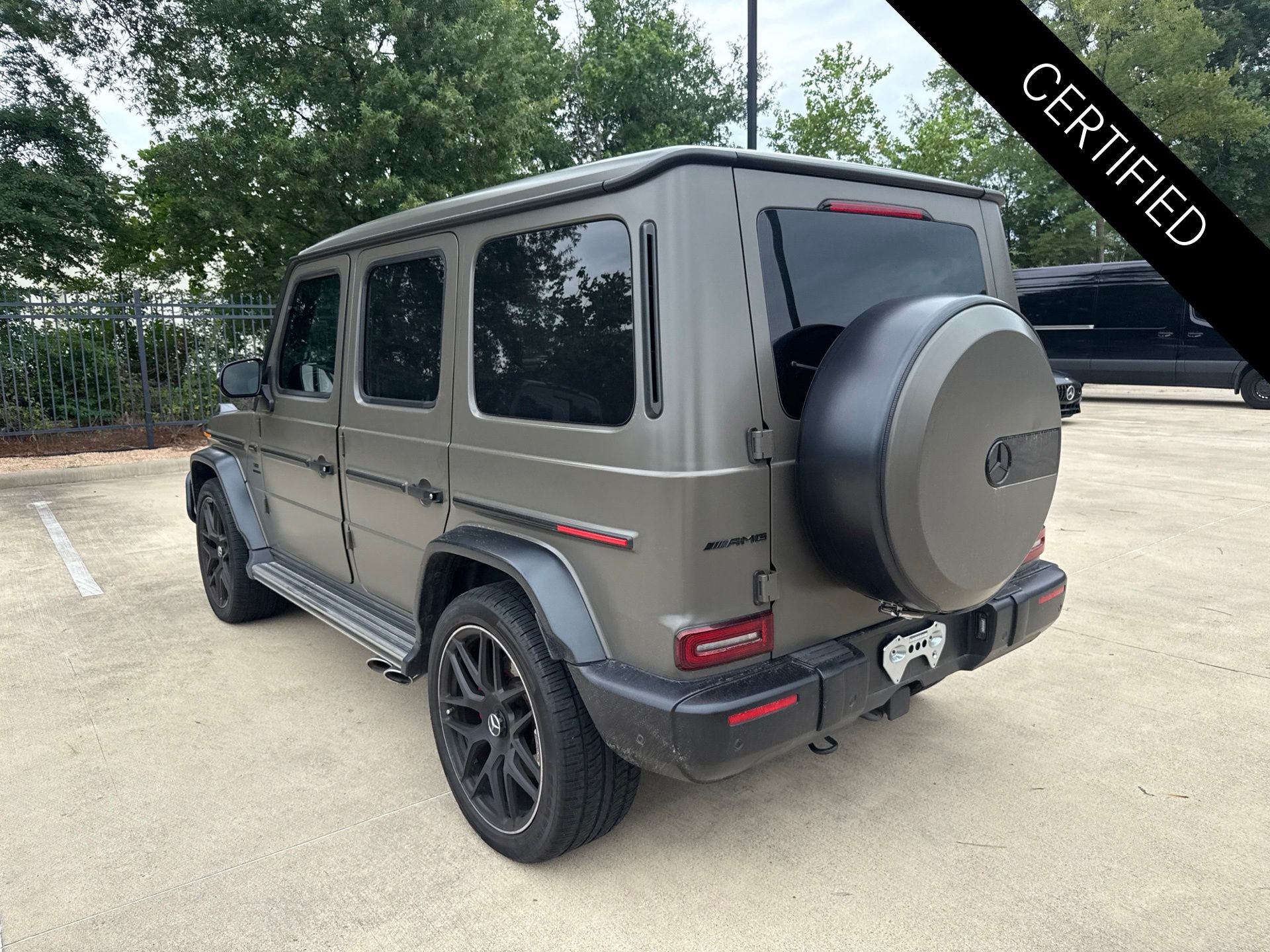 Certified Used 2023 MANUFAKTUR dark olive Green magno Mercedes-Benz G 63 AMG® image 6