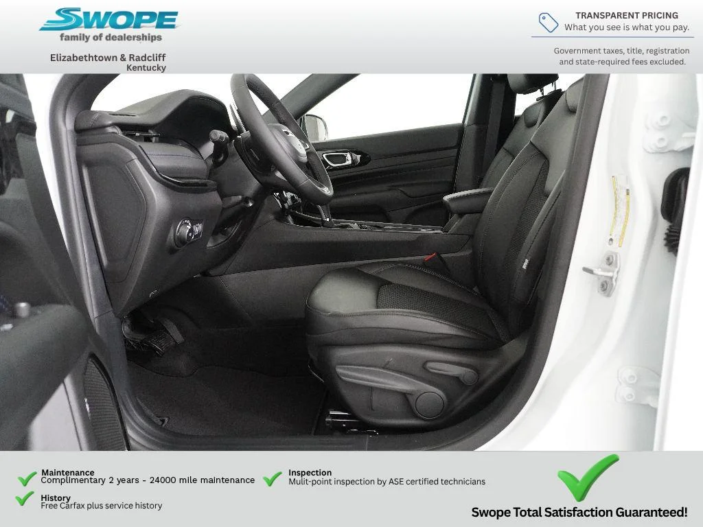 New 2026 Bright White Clear-Coat Exterior Paint Jeep Latitude Altitude image 12