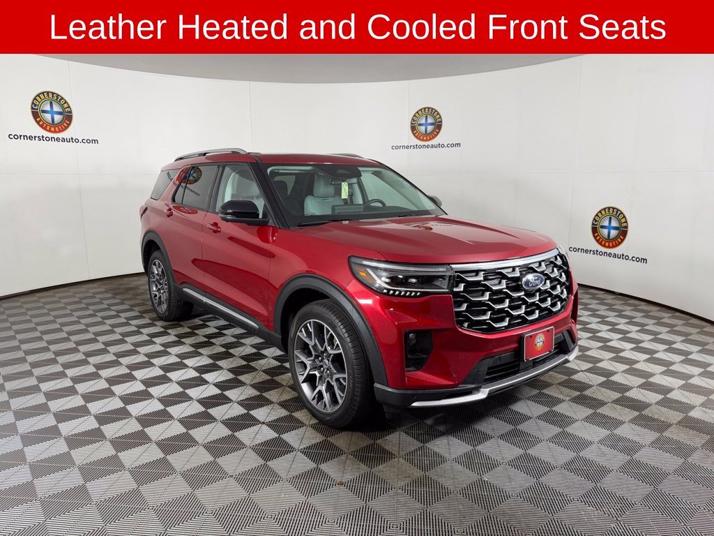 Used 2025 Red Ford Platinum image 17
