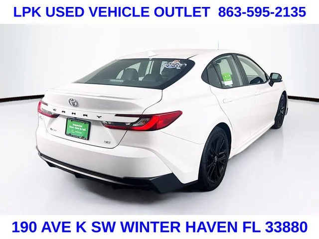 Used 2025 White Toyota SE image 7