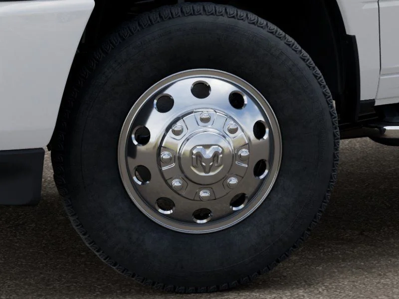 New 2026 Bright White Clear-Coat Exterior Paint RAM Laramie image 8