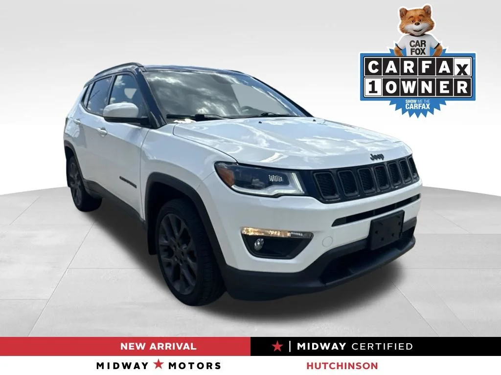 Used 2020 White Jeep Limited image 1