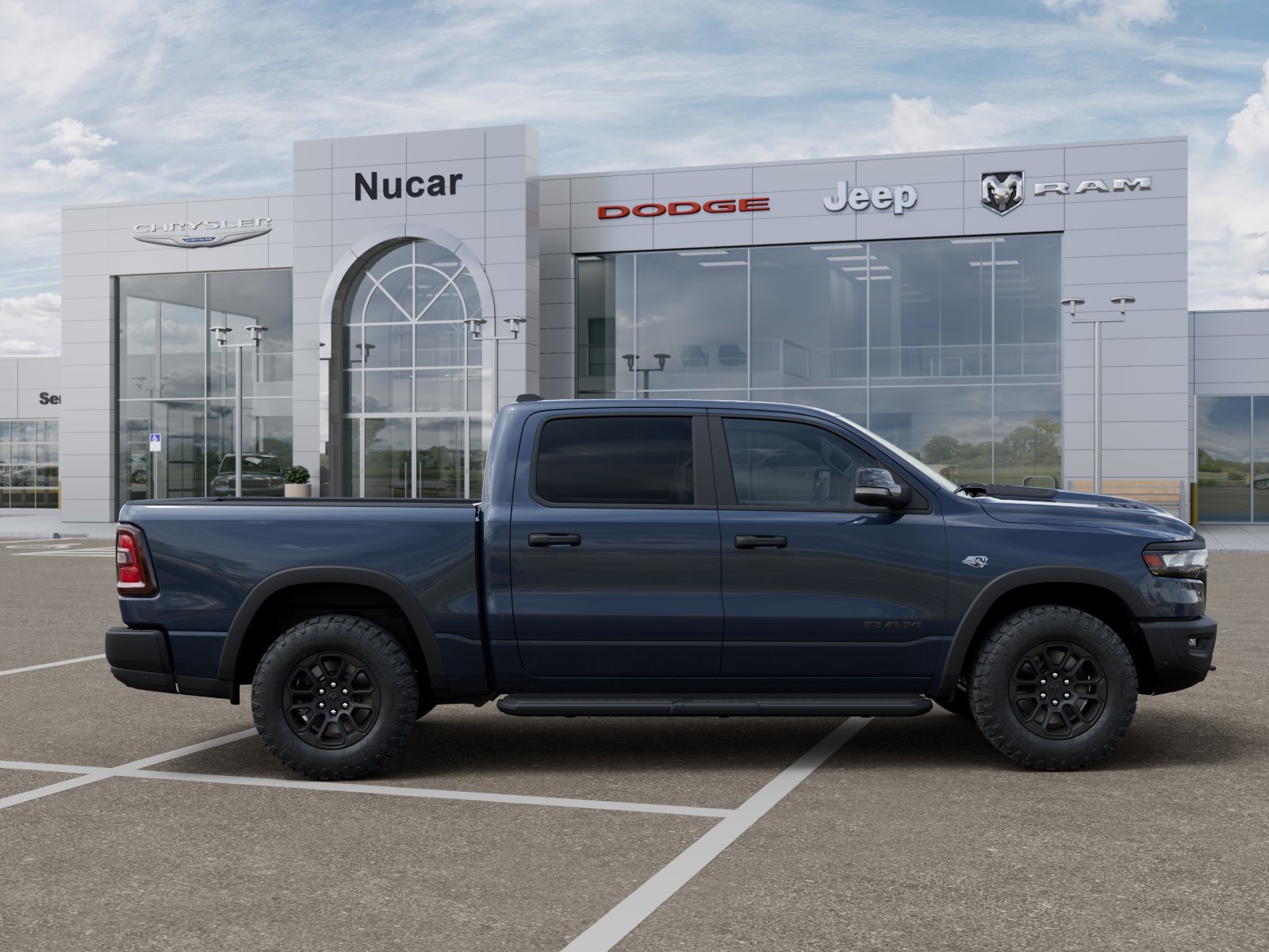 New 2026 Forged Blue Metallic Exterior Paint RAM Rebel image 21