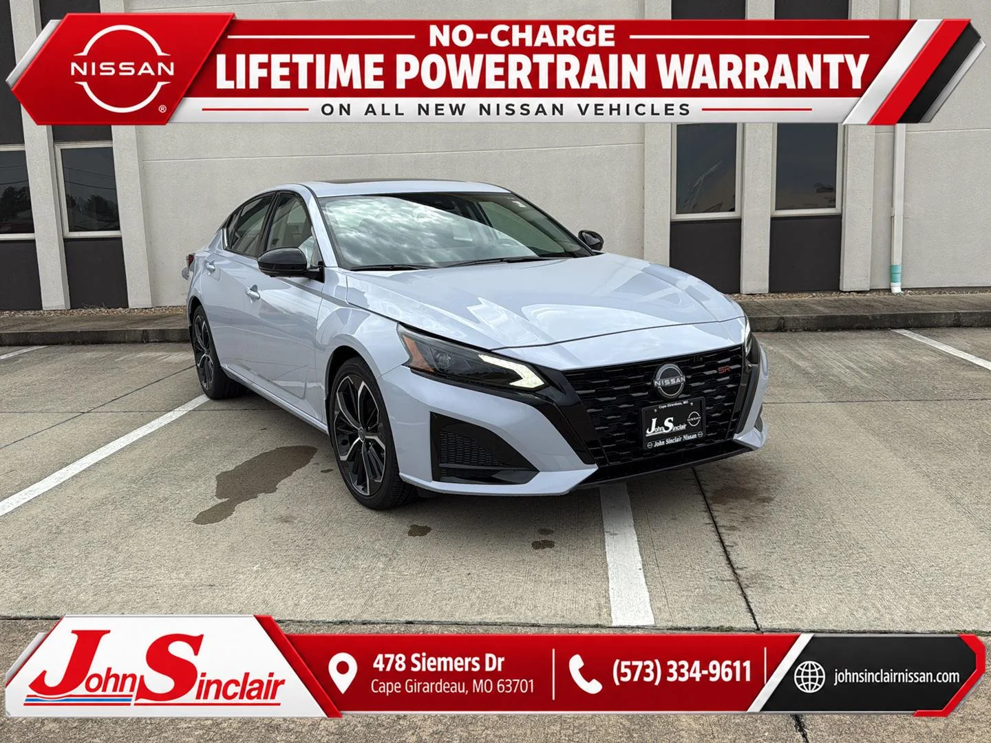 New 2026 Gray Sky Pearl Nissan SR image 1