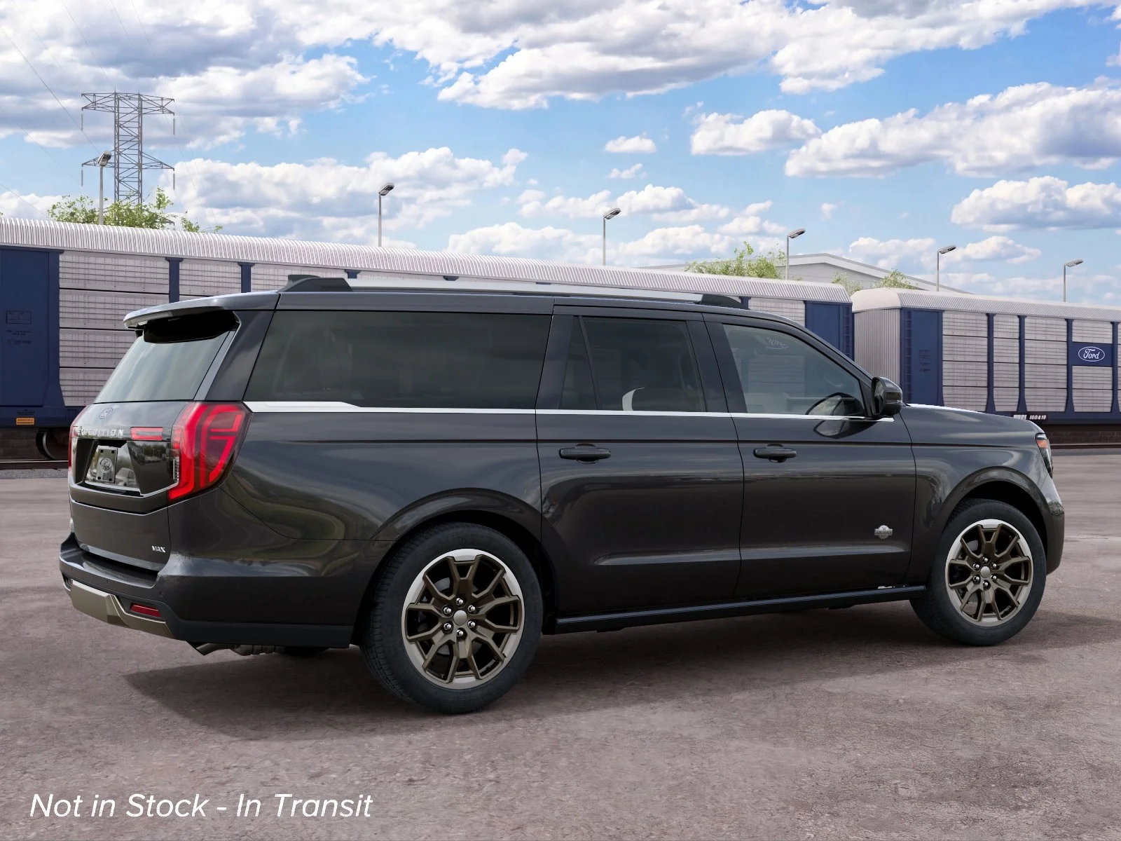 New 2027 Dark Matter Gray Metallic Ford MAX King Ranch® image 6