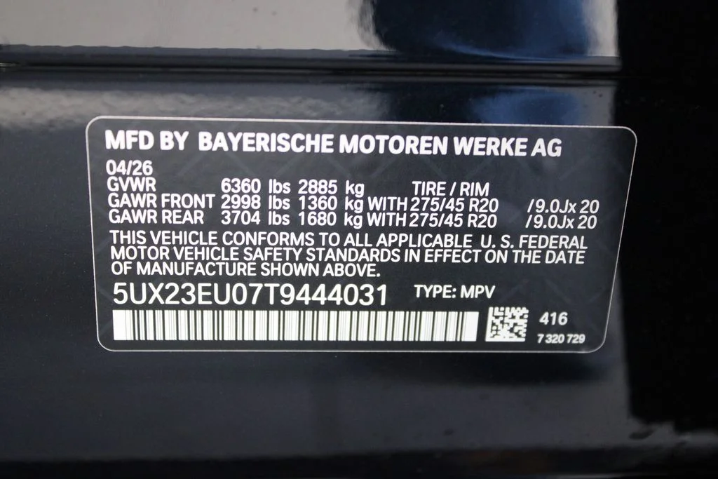 New 2026 Carbon Black Metallic BMW xDrive40i image 29