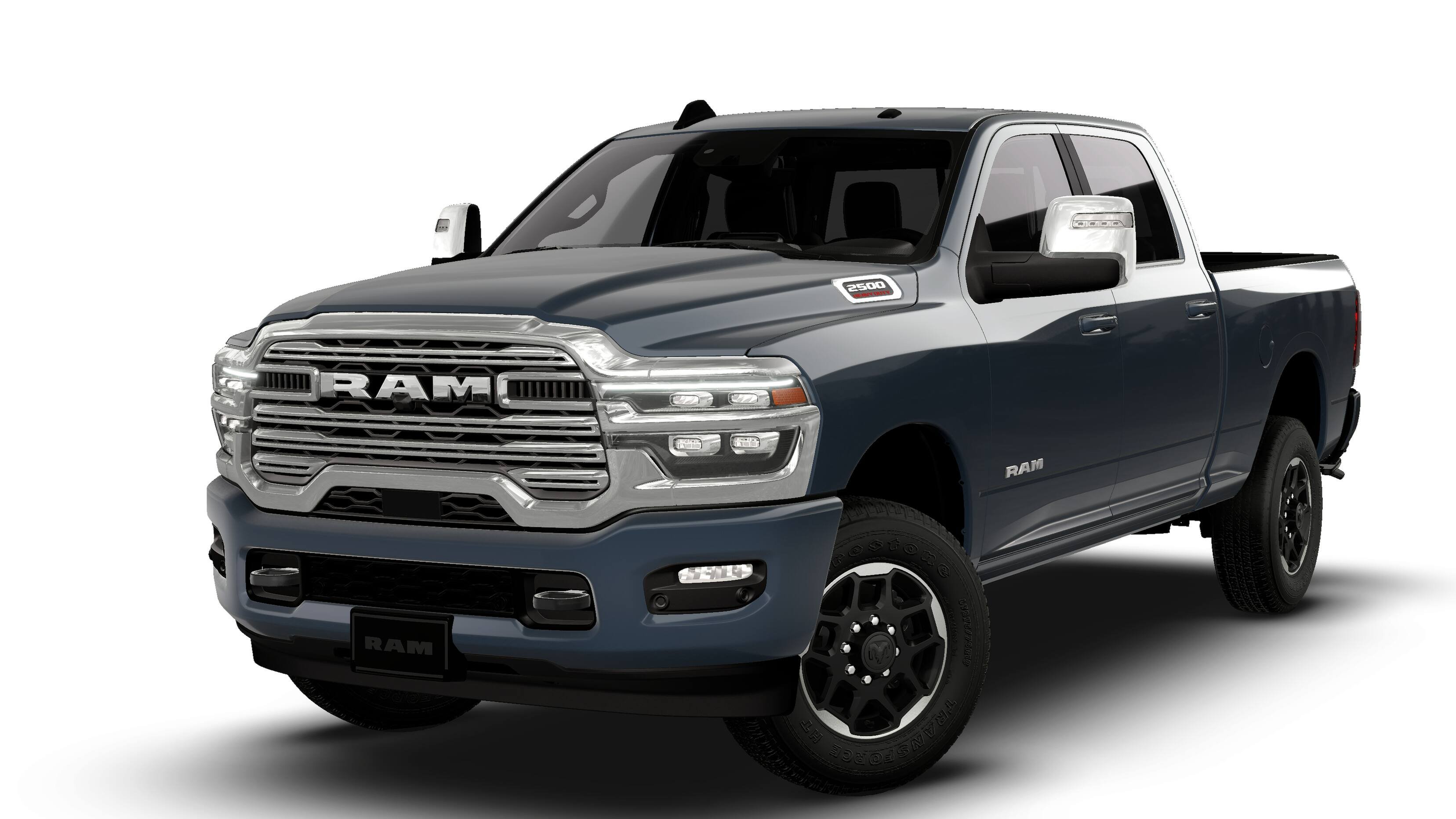 New 2026 Forged Blue Metallic Exterior Paint RAM LARAMIE image 13
