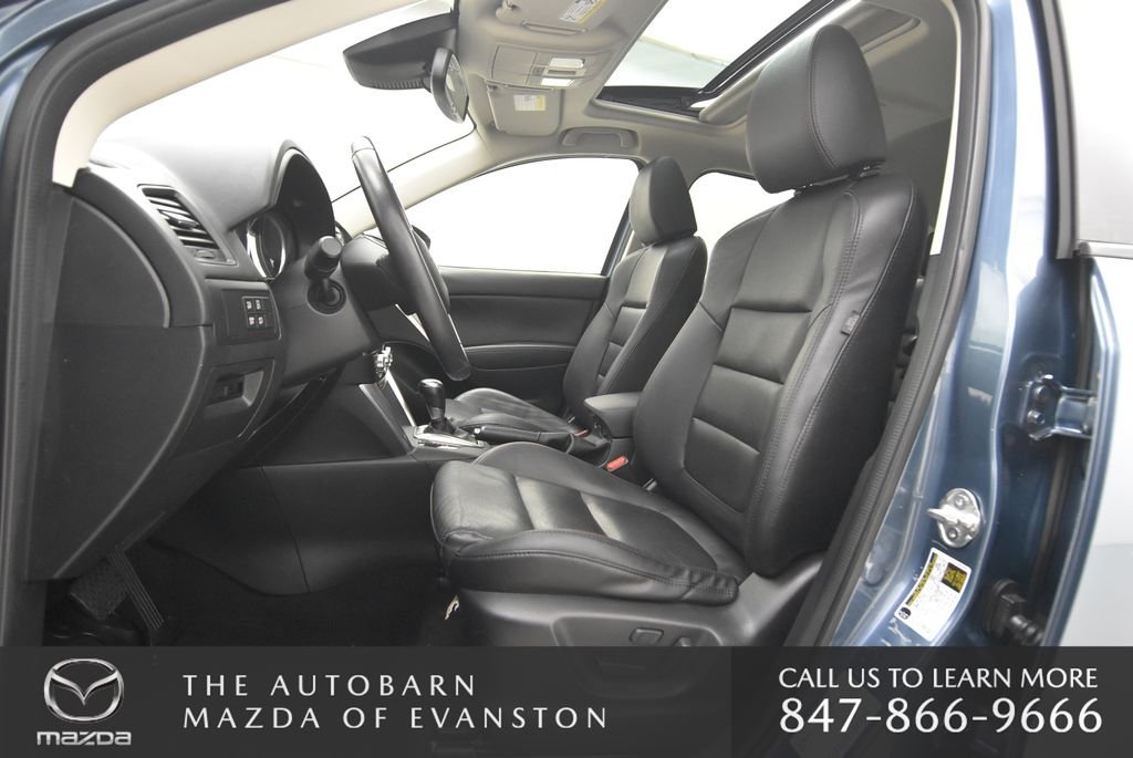 Used 2015 Blue Reflex Mica Mazda Grand Touring image 24