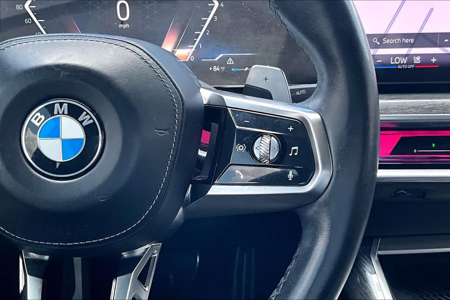 Used 2023 Black Sapphire Metallic BMW 740i image 25