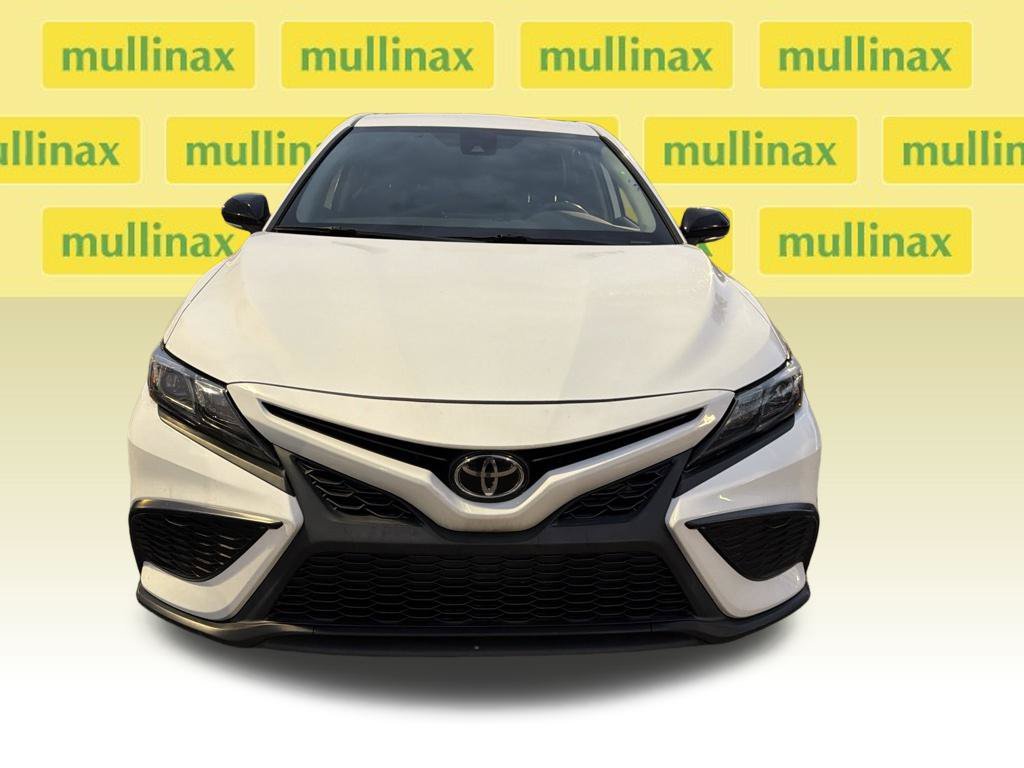 Used 2023 White Toyota SE Nightshade image 2