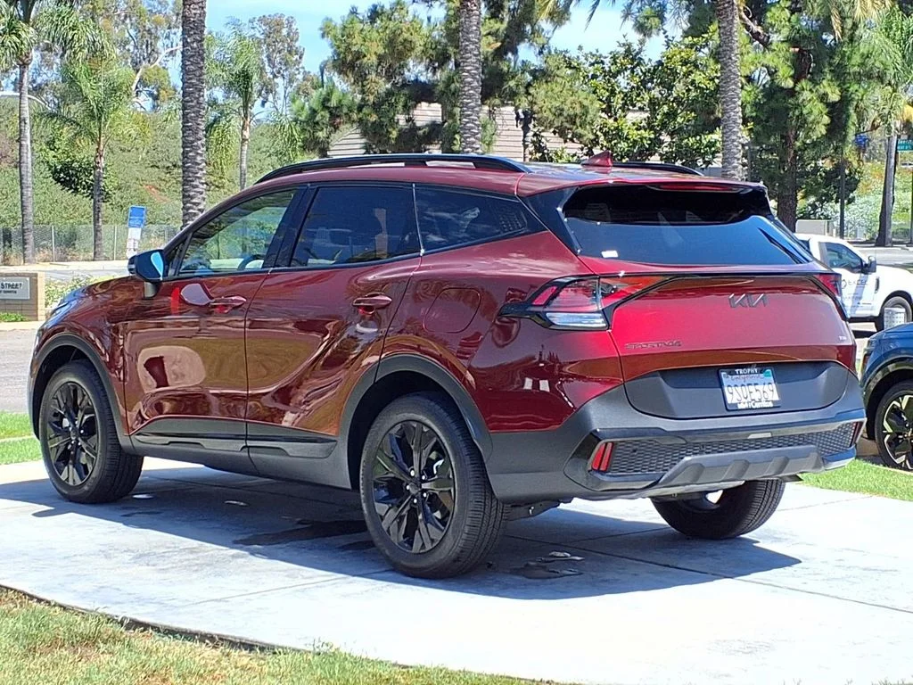 Certified Used 2025 Red Kia X-Line image 3