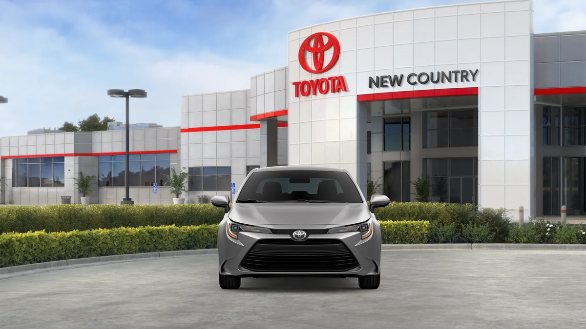 New 2026 Classic Silver Metallic Toyota LE image 17