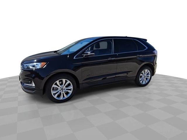 Used 2021 Black Ford Titanium image 4
