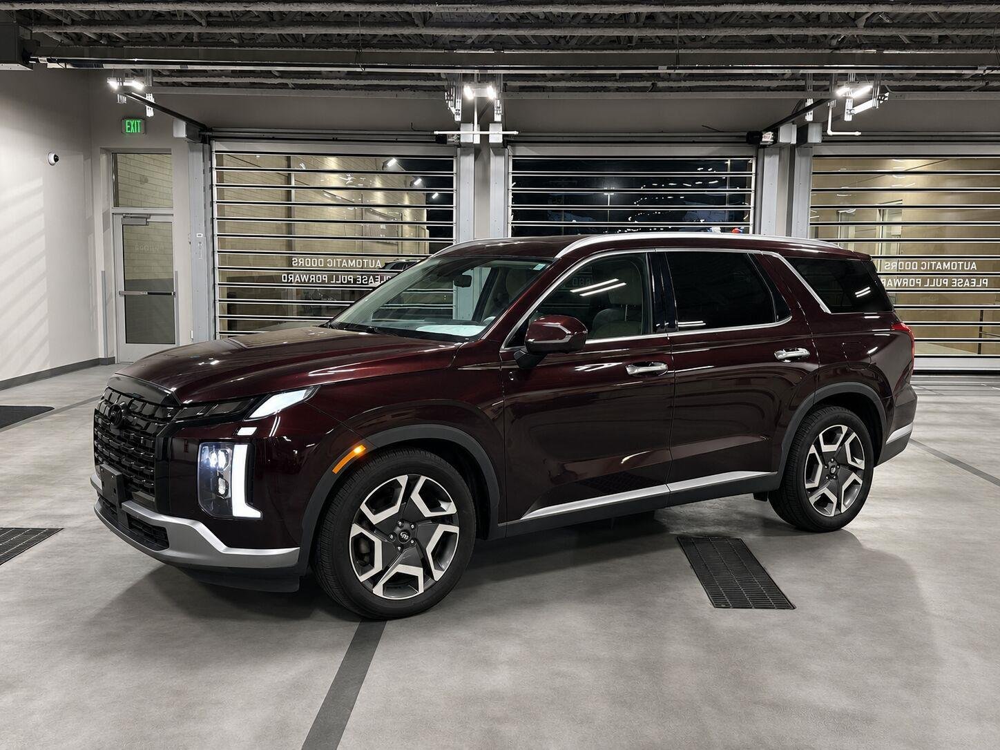 Certified Used 2024 Sierra Burgundy Hyundai Limited image 1