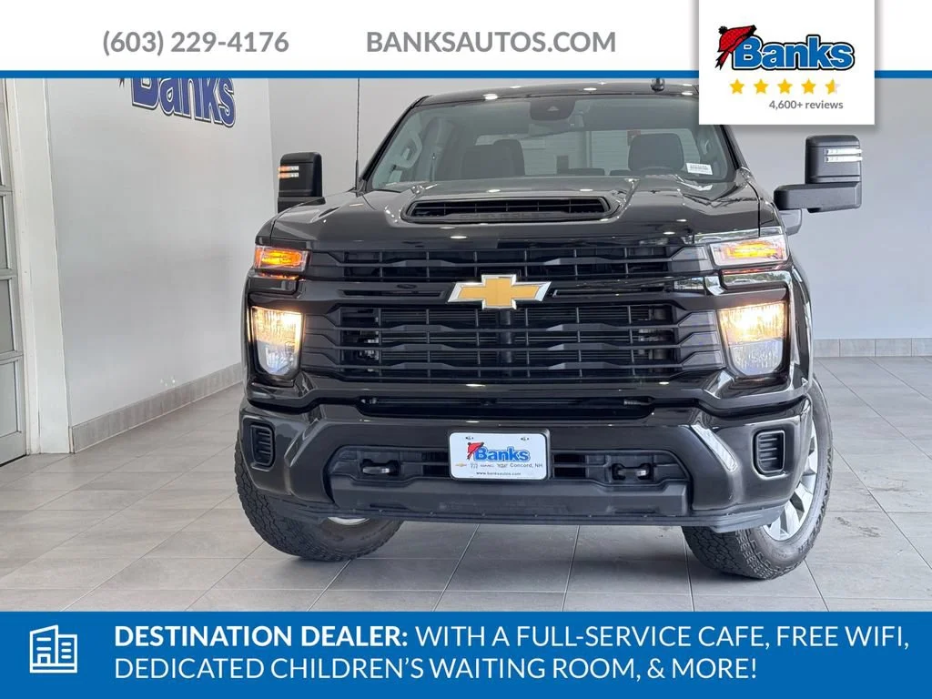 Certified Used 2024 Black Chevrolet Custom image 3