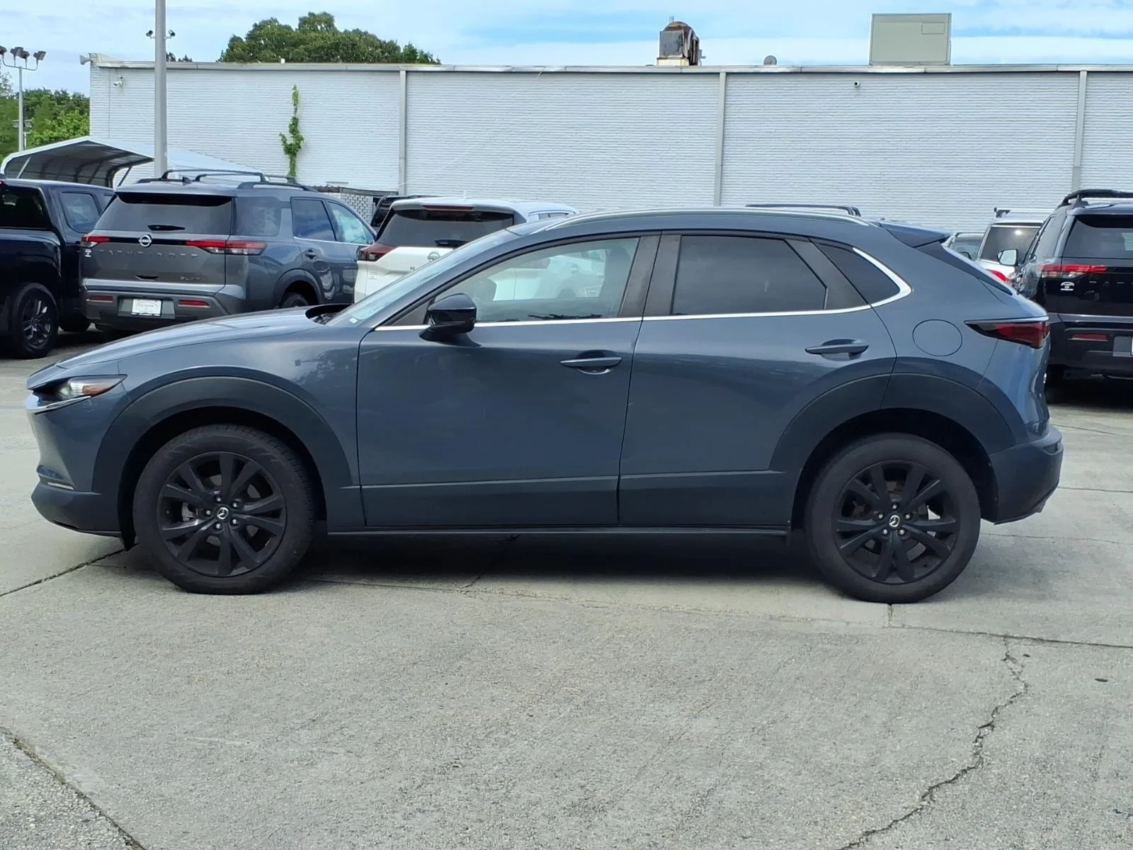 Used 2023 Polymetal Gray Metallic Mazda 2.5 S Carbon Edition image 3