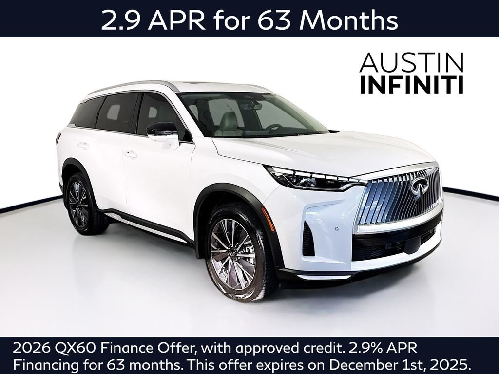 2026 INFINITI QX60 LUXE