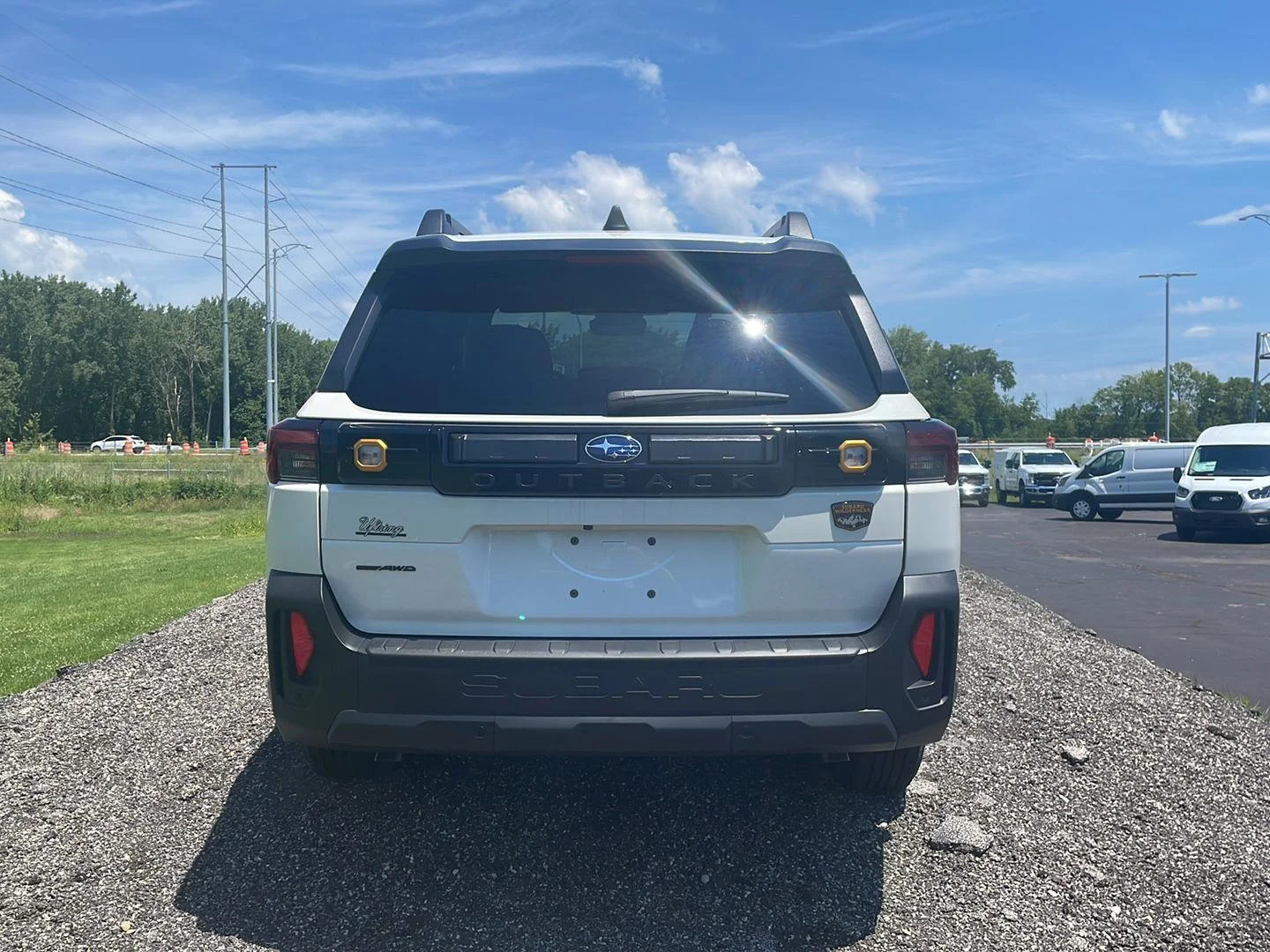 New 2026 Crystal White Pearl Subaru Wilderness image 4
