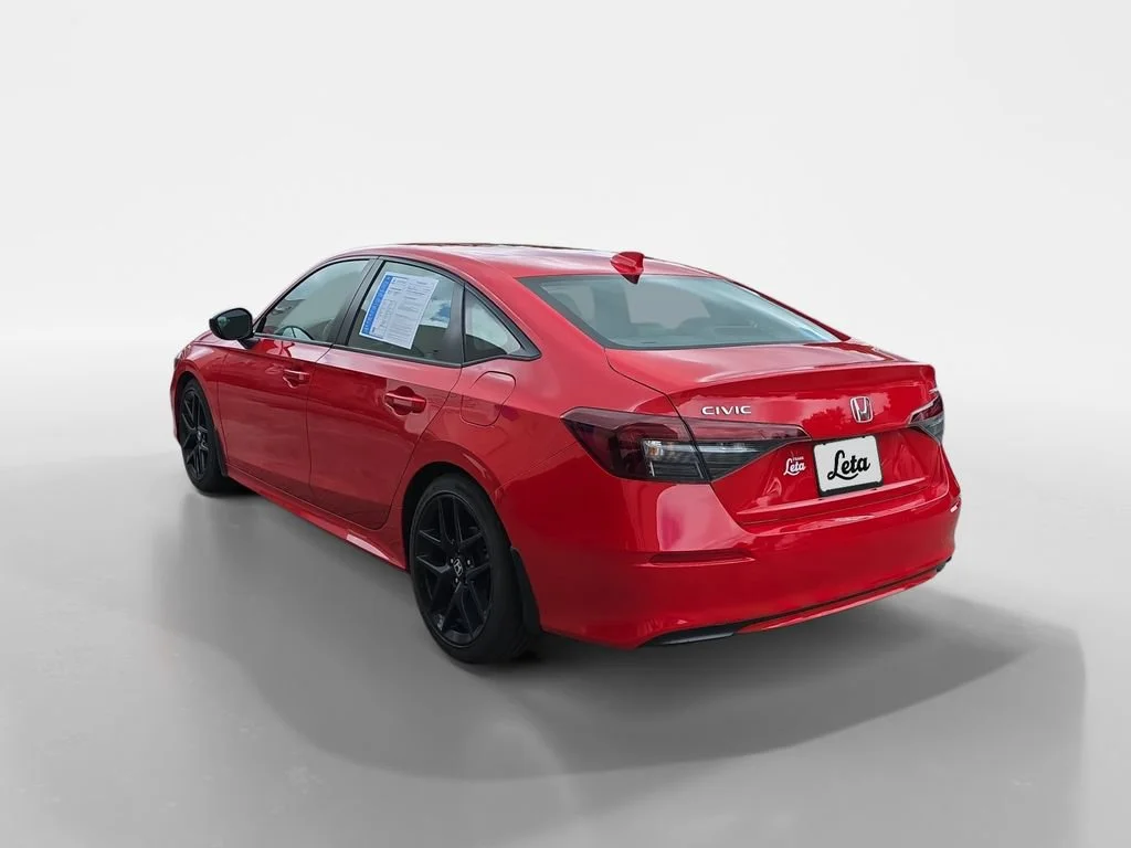 Certified Used 2025 Rallye Red Honda 4D SPORT image 31