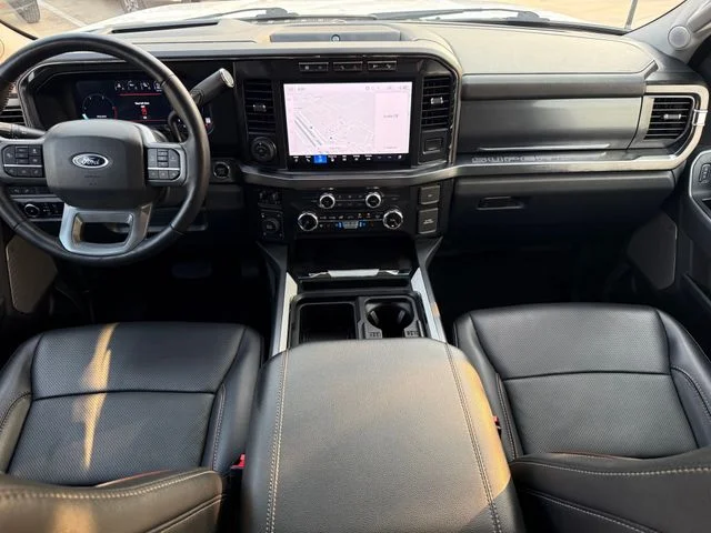 Used 2024 White Metallic Ford Lariat image 29