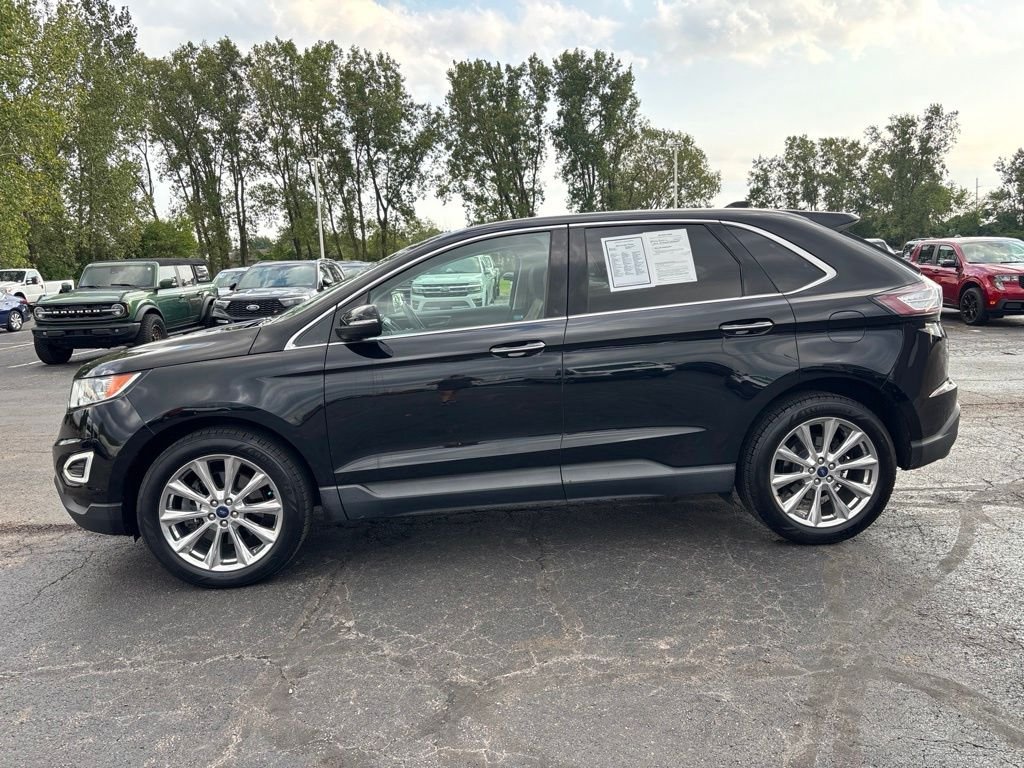 Used 2018 Ford Edge Titanium with VIN 2FMPK4K81JBB71290 for sale in Sidney, OH