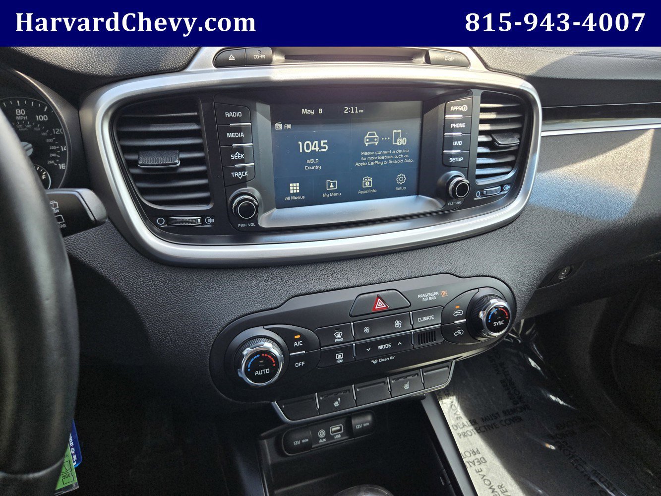 Used 2017 Blue Kia LX image 8