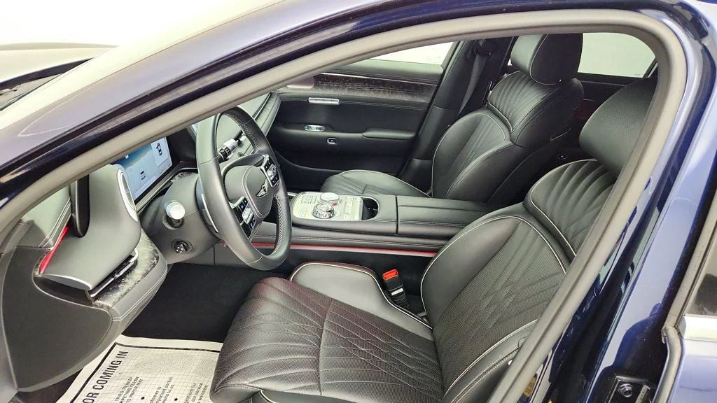 Used 2023 Capri Blue Genesis 3.5T e-SC AWD image 22