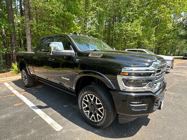 New 2026 Diamond Black Crystal Pearl-Coat Exterior Paint RAM Limited Longhorn image 8