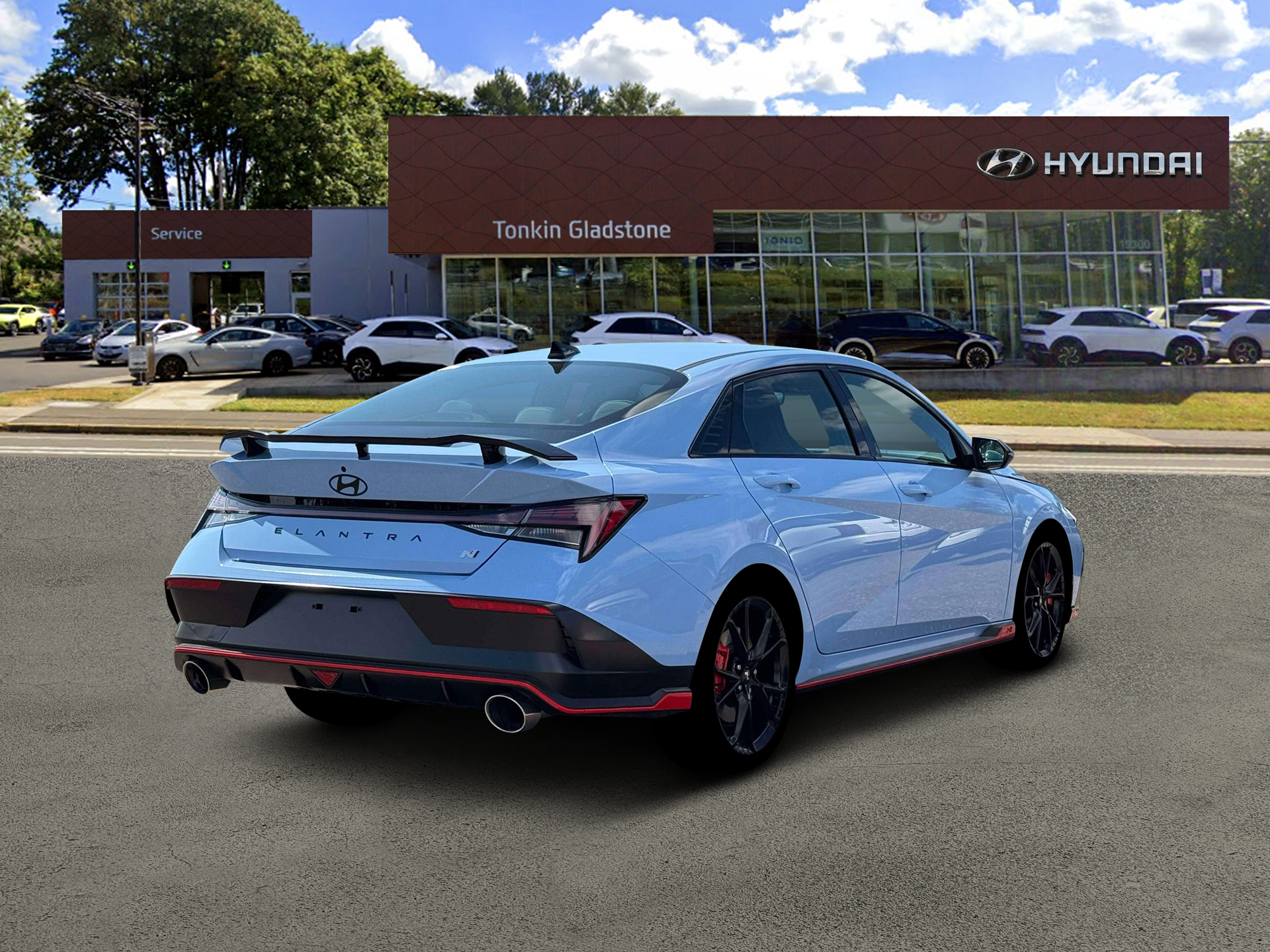 New 2026 Blue Hyundai Sedan image 7